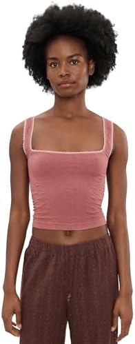 Free People Womens Amaryllis Tank Ivory LG (Women's 12) One Size